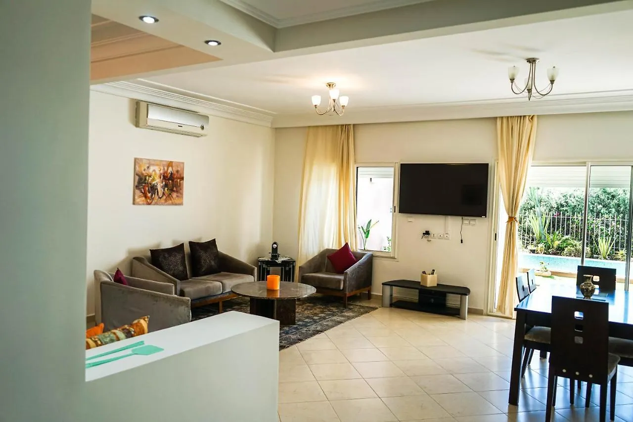 Villa avec piscine privée en bord de mer Agadir